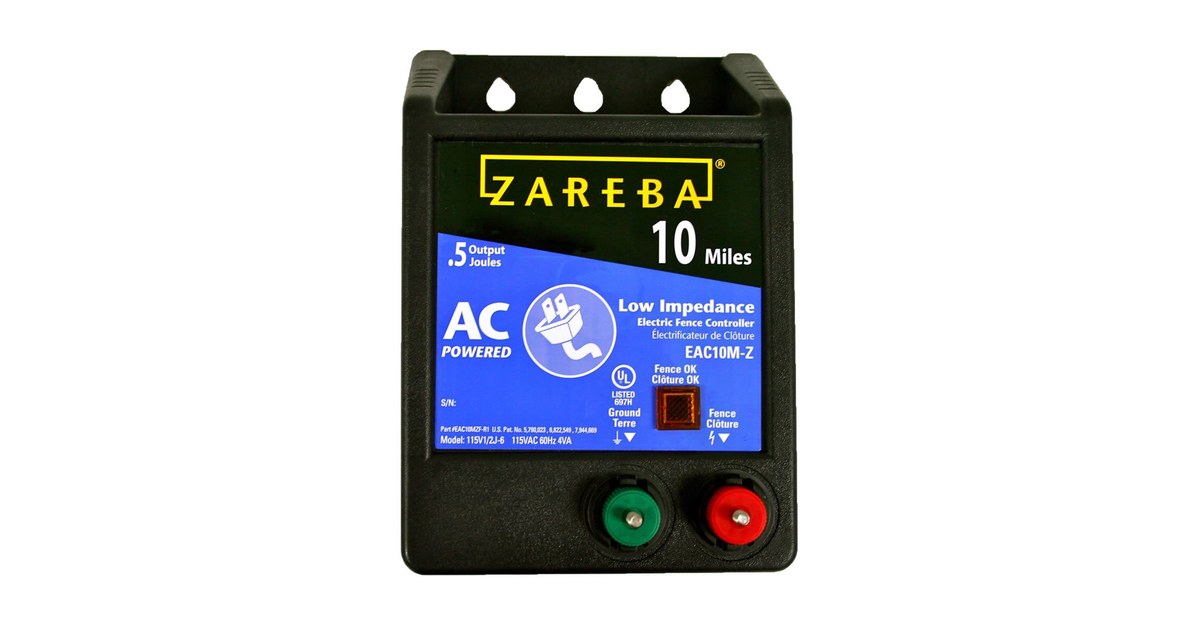 Zareba 10-Mile AC Fence Charger (EAC10M-Z) product image