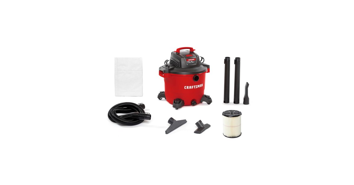 CRAFTSMAN 16-Gallon Wet/Dry Vac (6.5 HP) product image