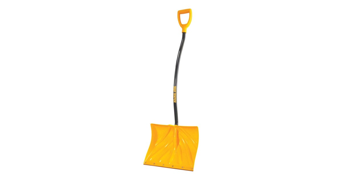 True Temper 54-Inch Poly Snow Shovel with D-Grip product image