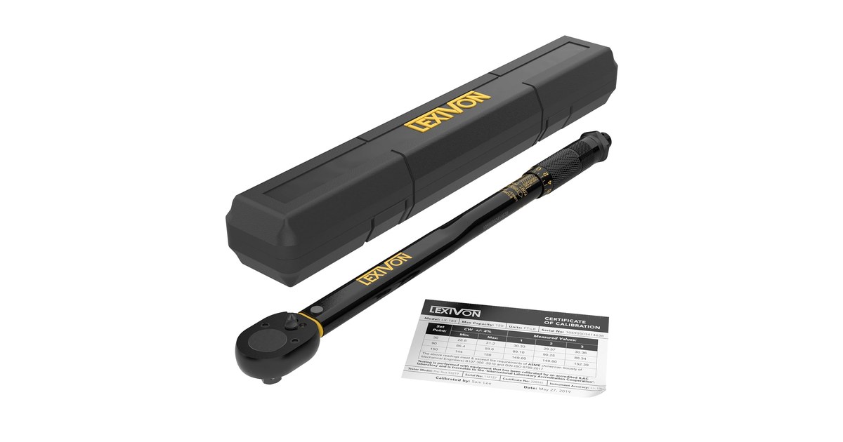 LEXIVON 1/2-Inch Click (10-150 Ft-Lb) product image